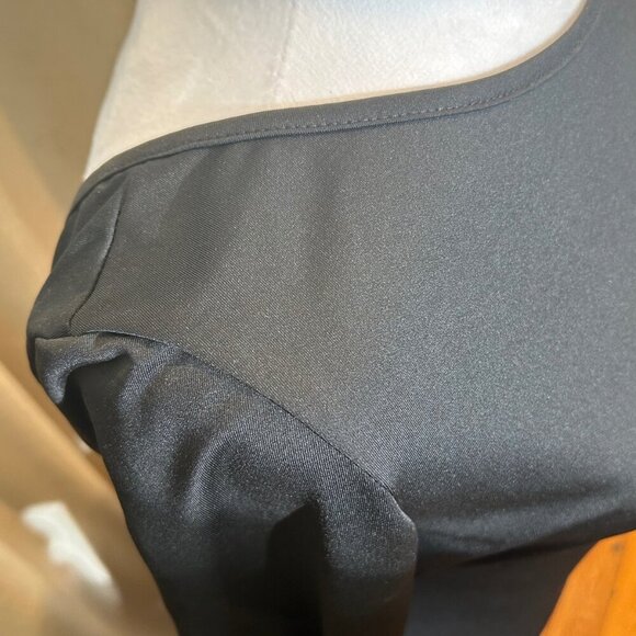 2/30 Long-Sleeve Backless Bodycon Maxi Dress – Black, Stretch , Ruched‎  - M - Picture 6 of 8